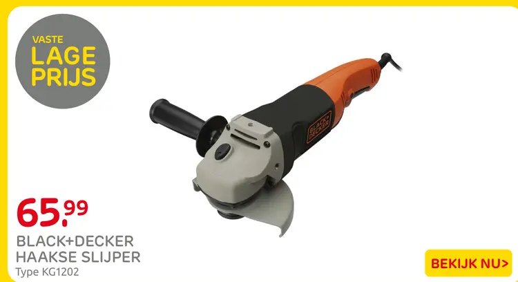 Aanbieding: Haakse slijper
