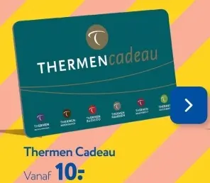 Aanbieding: Thermen cadeau
