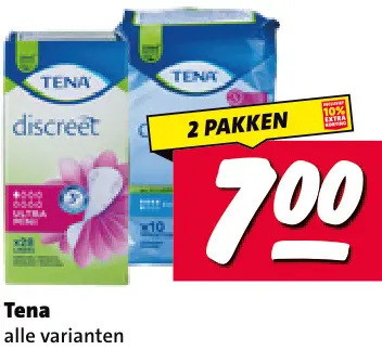 Aanbieding: Incontinentieproducten