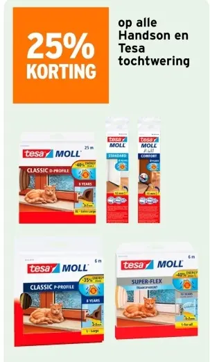 Aanbieding: tochtwering