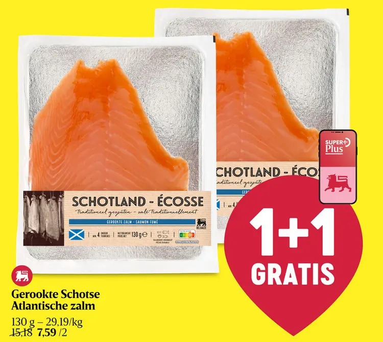 Promotie: Zalm | Gerookt | Schots
