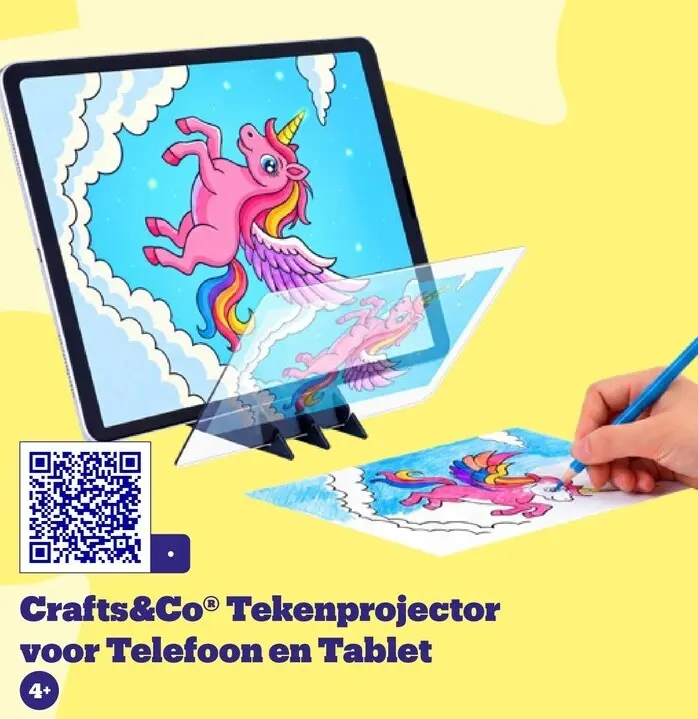 Aanbieding: Crafts&Co Tekenprojector voor Telefoon en Tablet