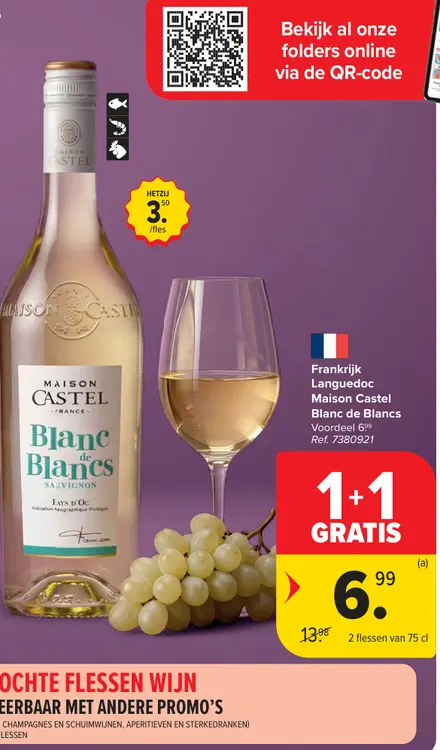 Promotie: Maison Castel Blanc de Blancs