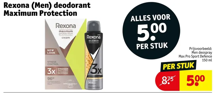 Promotie: Deodorant Maximum Protection