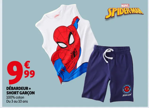 Promotie: Débardeur + short garçon