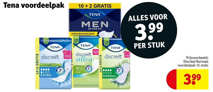Aanbieding: Tena voordeelpak