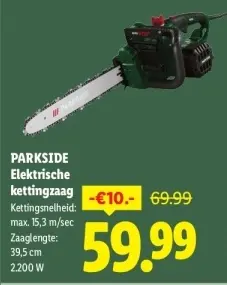 Aanbieding: Elektrische kettingzaag