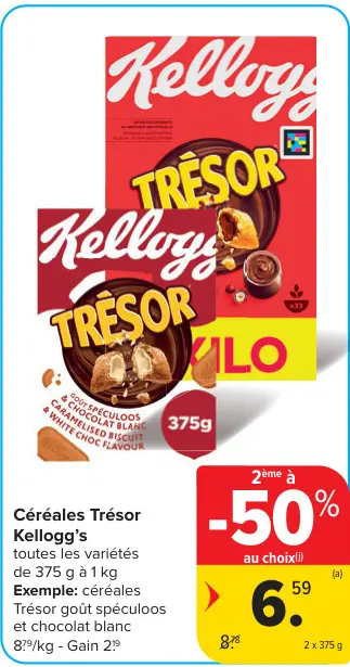 Offre: Céréales Trésor