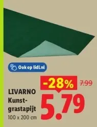 Aanbieding: Kunstgrastapijt