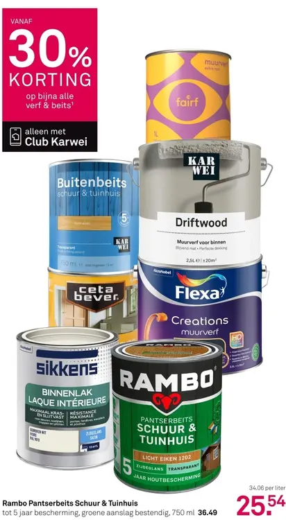Aanbieding: Rambo Pantserbeits Schuur & Tuinhuis