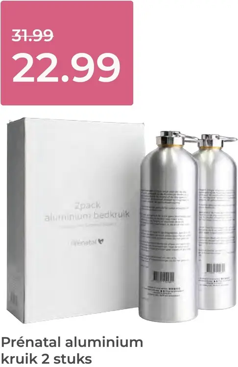 Aanbieding: Aluminium kruik