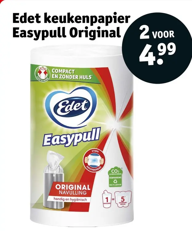 Aanbieding: keukenpapier Easypull Original