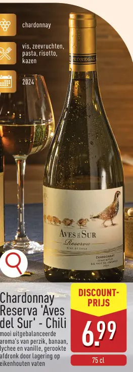 Aanbieding: Chardonnay Reserva 'Aves del Sur' - Chili