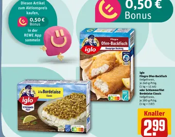 Aanbieding: Filegro Ofen-Backfisch oder Schlemmerfilet Bo