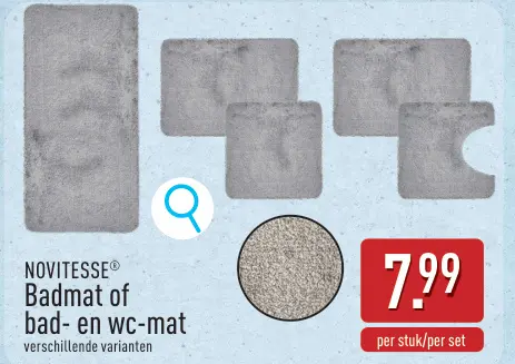 Promotie: Badmat of bad- en wc-mat