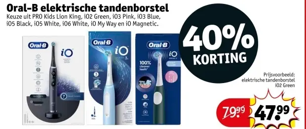 Aanbieding: elektrische tandenborstel
