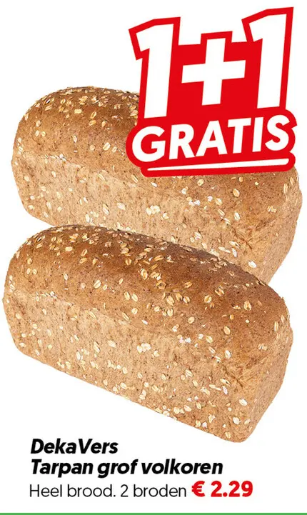 Aanbieding: Tarpan grof volkoren
