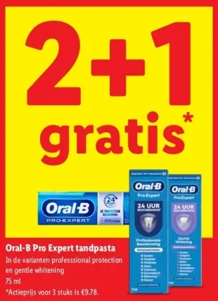 Aanbieding: Pro Expert tandpasta
