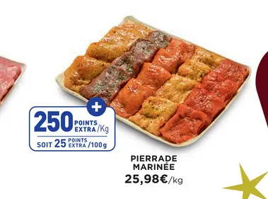 Offre: Pierrade marinée