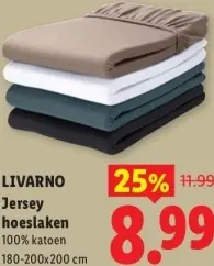 Aanbieding: Jersey hoeslaken