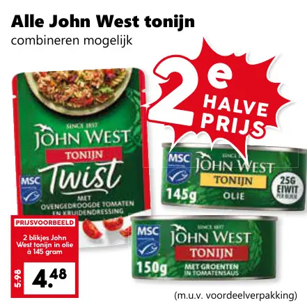 Aanbieding: John West tonijn