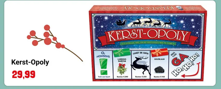 Aanbieding: Kerst-Opoly