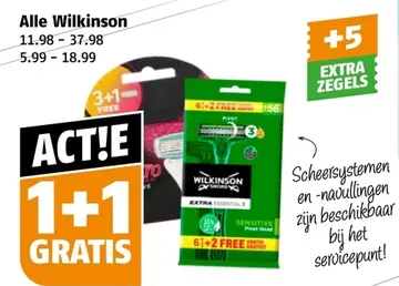Aanbieding: Alle Wilkinson