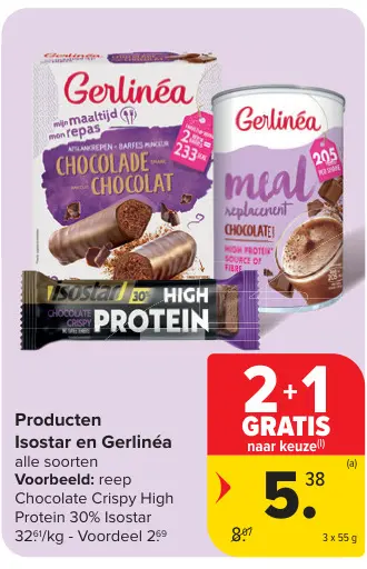 Promotie: Isostar en Gerlinéa