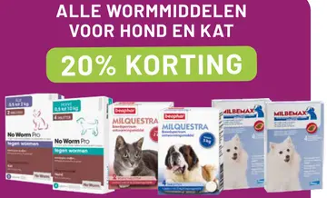 Aanbieding: Wormmiddelen