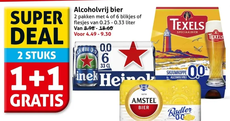 Aanbieding: Alcoholvrij bier