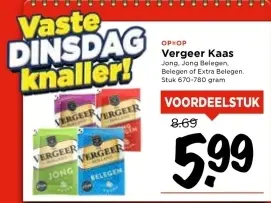 Aanbieding: Vergeer Kaas