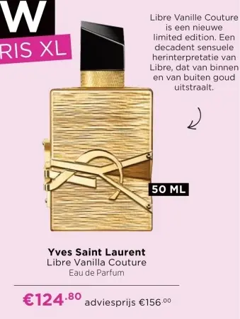 Aanbieding: Libre Vanilla Couture Eau de Parfum