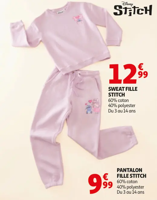 Offre: Sweat fille Stitch