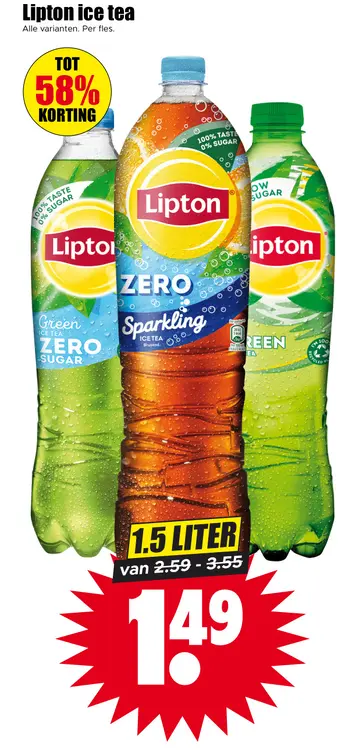 Aanbieding: Lipton Ice Tea