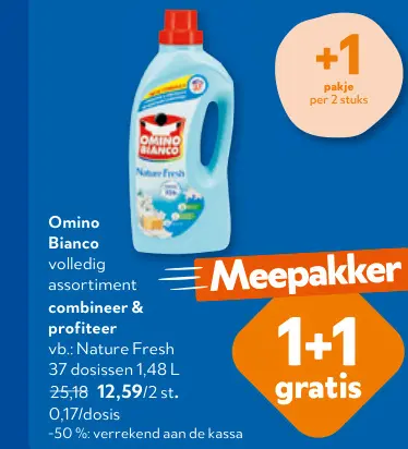 Promotie: Wasmiddel