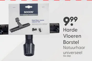 Aanbieding: Harde vloeren borstel natuurhaar universeel