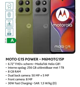Aanbieding: Moto g15 power - m6motg15p