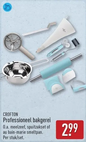 Aanbieding: Professioneel bakgerei