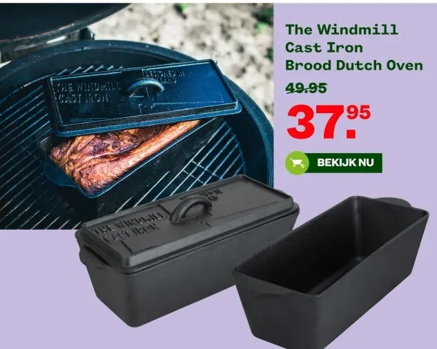 Aanbieding: Cast Iron Brood Dutch Oven