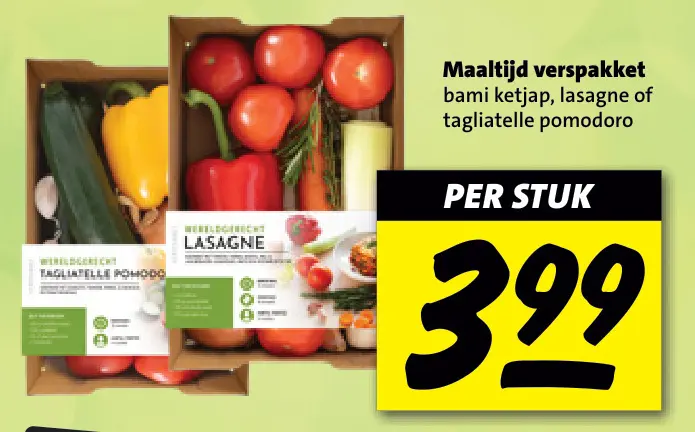 Aanbieding: Maaltijd verspakket