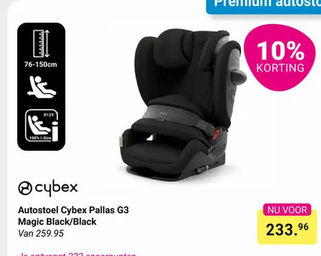 Aanbieding: Pallas G3 Magic Black/Black