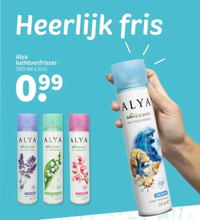 Promotie: Alya luchtverfrisser