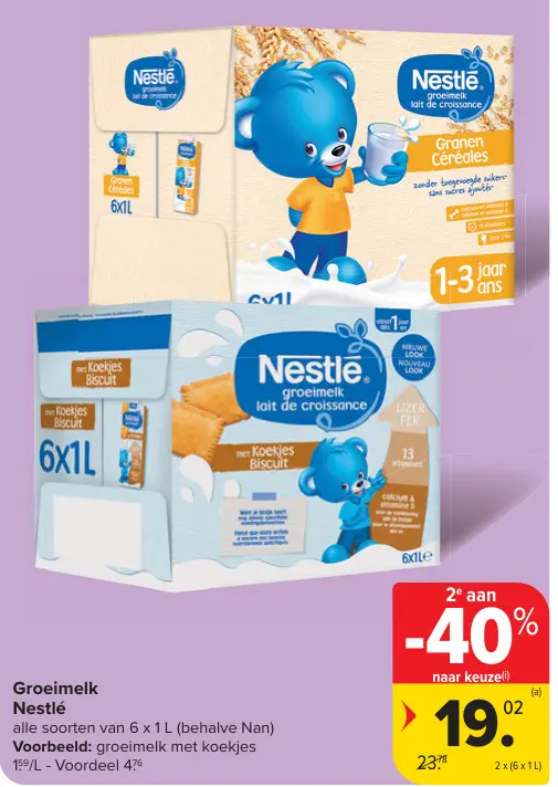 Promotie: Groeimelk