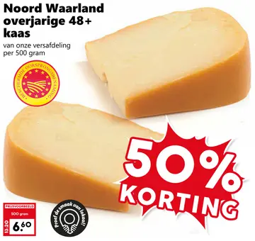 Aanbieding: Noord Waarland overjarige 48+ kaas