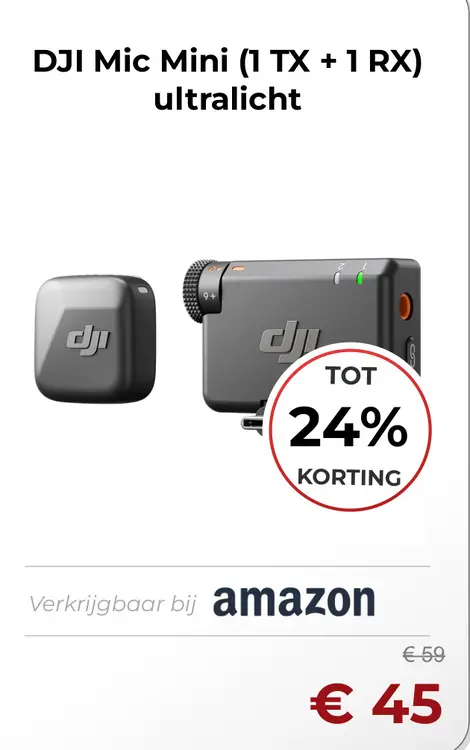 Aanbieding: Mic Mini