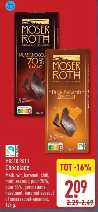 Aanbieding: Chocolade
