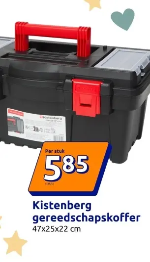 Aanbieding: Kistenberg gereedschapskoffer