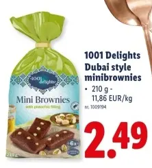 Promotie: Mini Brownies