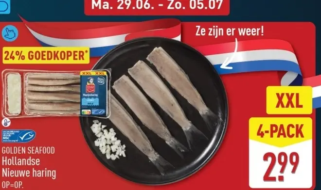 Aanbieding: Hollandse Nieuwe haring