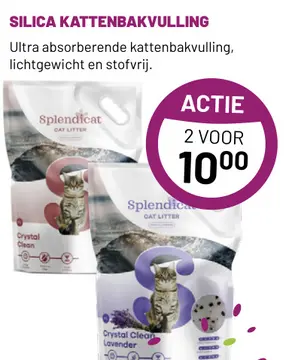 Aanbieding: Silica kattenbakvulling